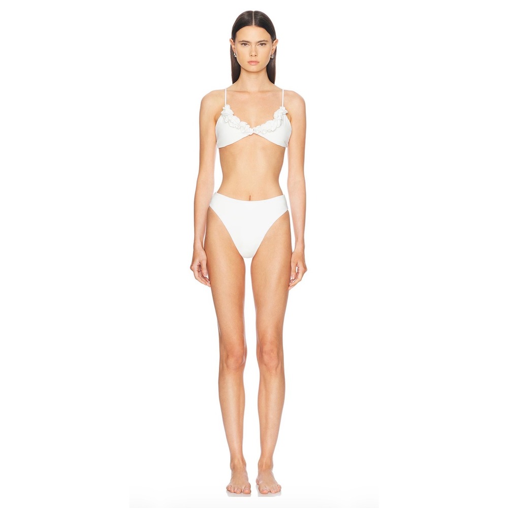 MAYGEL CORONEL Krassi Bikini SetIn Off White One Size NWT